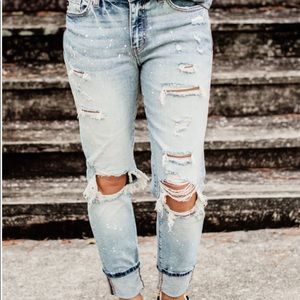 COPY - Kancan ripped mom jeans